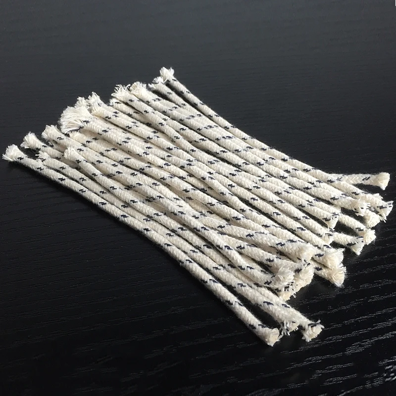 Фитиль вата для фитилей 35 шт. 5 мм 0 19 дюйма ширина фитиля керосиновой горелки