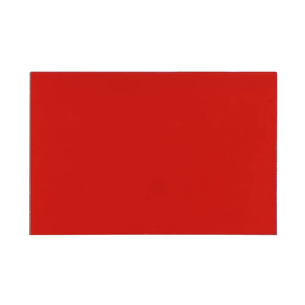 Red FLEOR 1 шт. 4Ply ПВХ царапина пластина пустая электрогитара накладка материал лист 430x290x2,3 мм аксессуары для гитары DIY - Цвет: Red