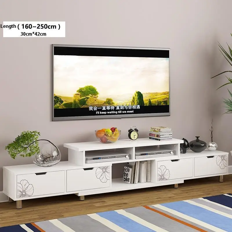 Блок стояка Ecran планка Soporte Led модерн Meubel европейская деревянная мебель для гостиной монитор Стенд стол ТВ шкаф - Цвет: Version Z