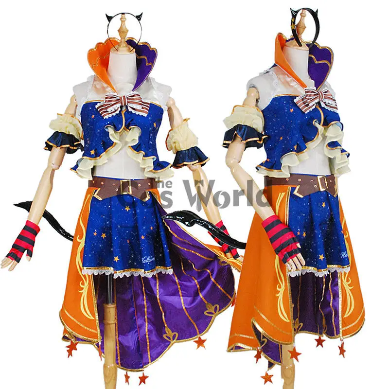 Платье для Хэллоуина с надписью Love Live School Idol Project Yazawa Nico Униформа костюмы косплея