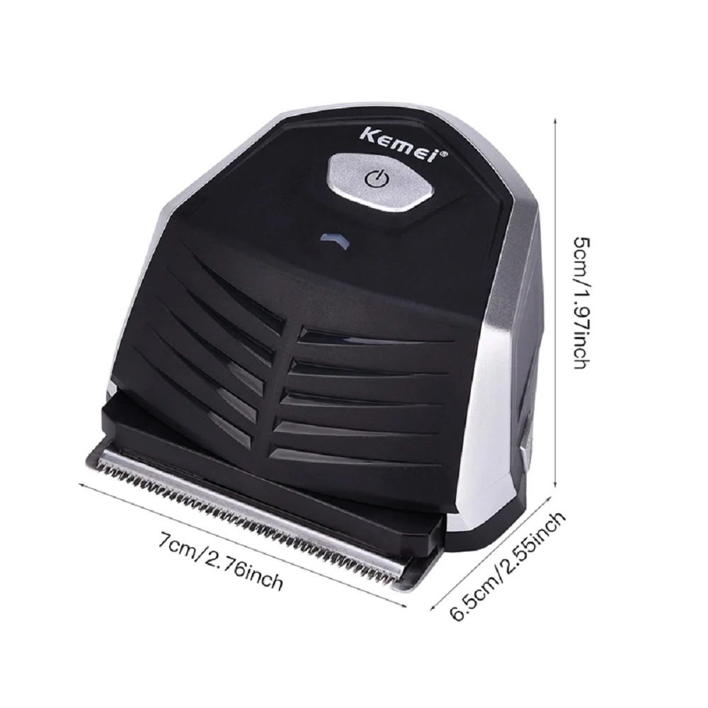 Kemei KM-6032 профессиональная мини бритвенная головка триммер для волос быстрая зарядка беспроводной ярлык профессиональная машинка для стрижки волос