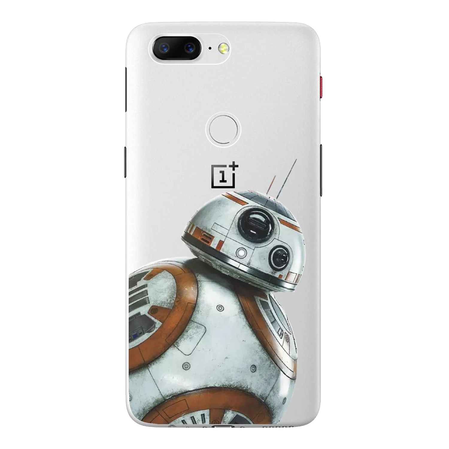 For Oneplus 5T Case Cover 6.01&quot Transparent Soft TPU Silicone Popular Cute Color Star Wars Warrior Soldier Painted Phone |