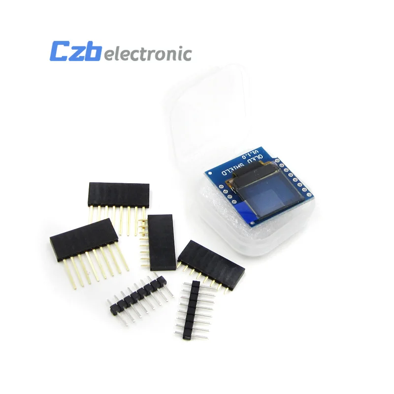 SSD1306 экран на органических светодиодах для WeMos D1 мини межсоединений интегральных