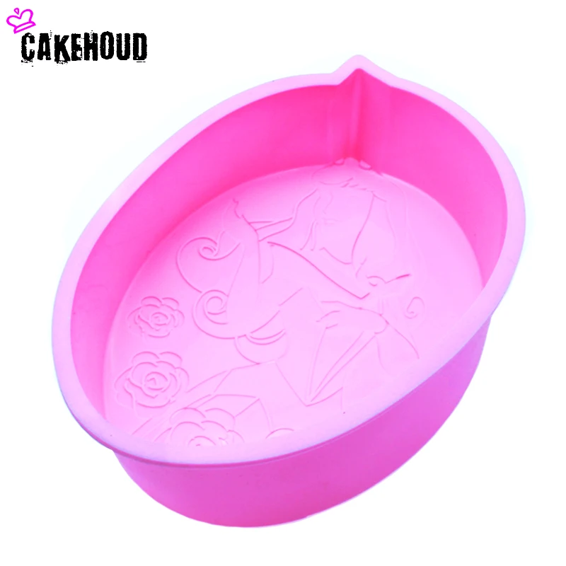 CAKEHOUD 3D Принцесса Аврора торт шоколадная форма инструменты для приготовления