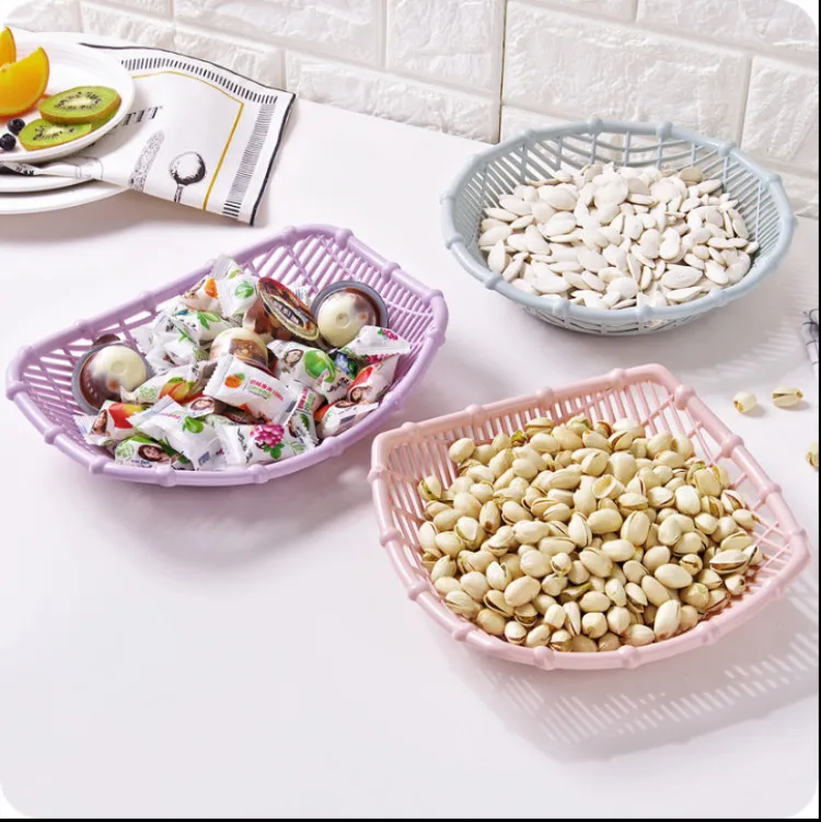 Блюдо для фруктов и конфет поднос закусок корзина хранения еды кухонная овощей