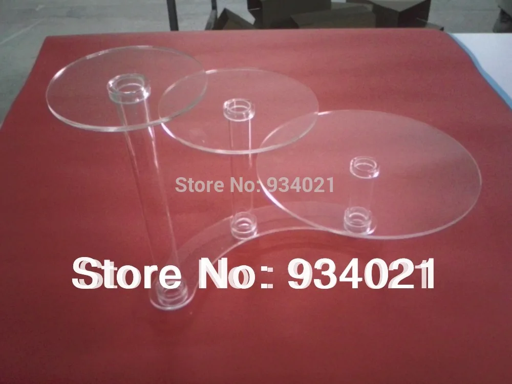 Уникальные красивые 3 уровневые акриловые стойки для торта свадьбы Birhtday Cupcake|acrylic