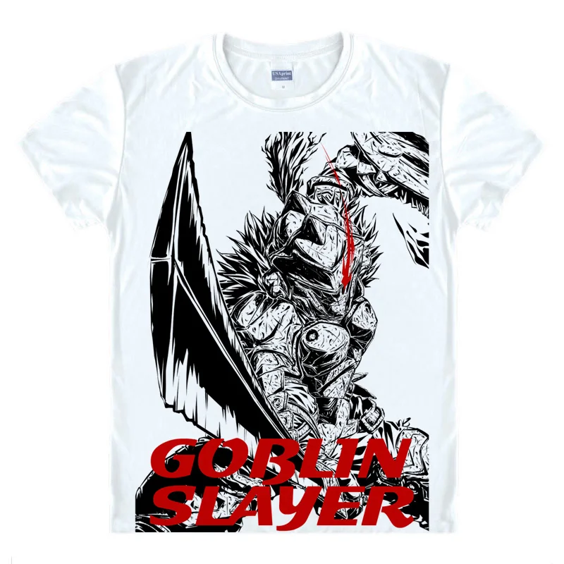 Coolprint Goblin Slayer футболка Goburin Sureiya Priestess Onna Shinkan Повседневная футболка премиум-класса футболки с короткими рукавами и принтом - Цвет: Style 15