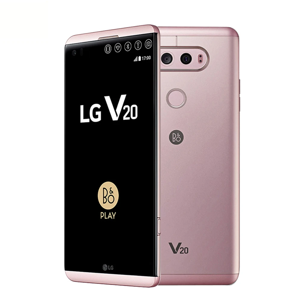 Unlocked Original LG V20 H990N/VS995/H910 ROM 64GB Quad Core 5.7'' Snapdragon 820 16MP+8MP Camera Fingerprint 4G LTE Smartphone |