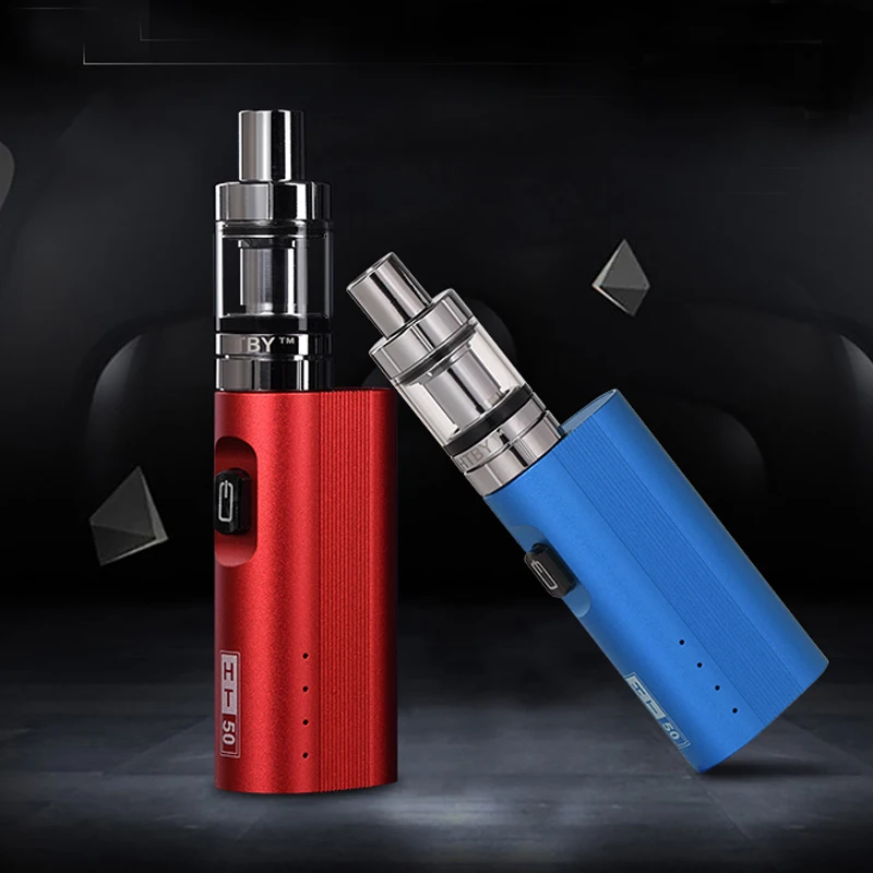 20 шт. оригинальный HT 50 набор электронных сигарет 2200 мАч Вт мод коробка vape ручка