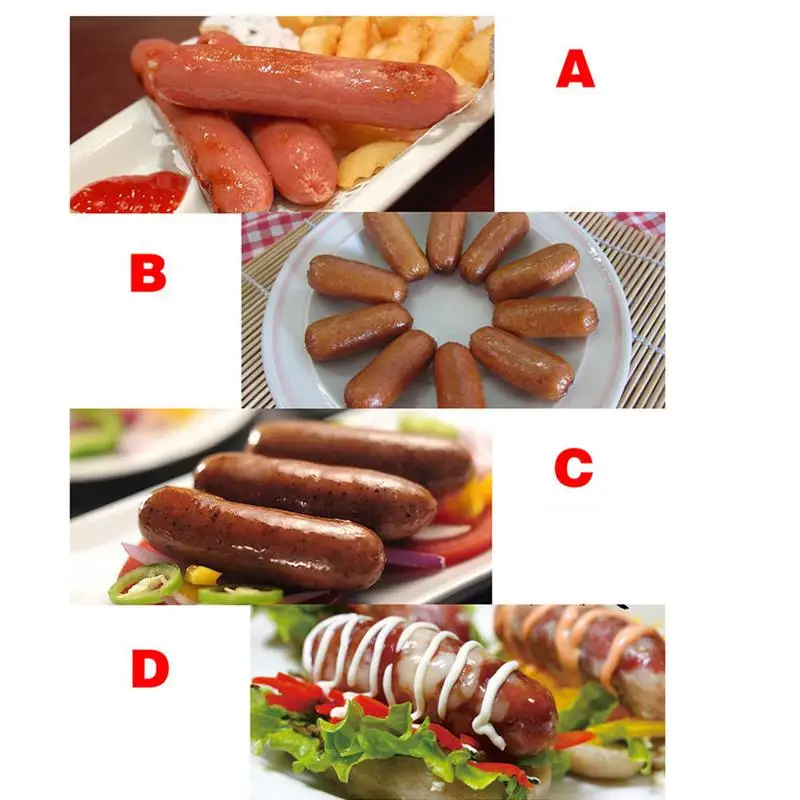 10 шт./лот корпус для сосисок 28/30 сухой Salami наполнитель набор колбасы упаковочные