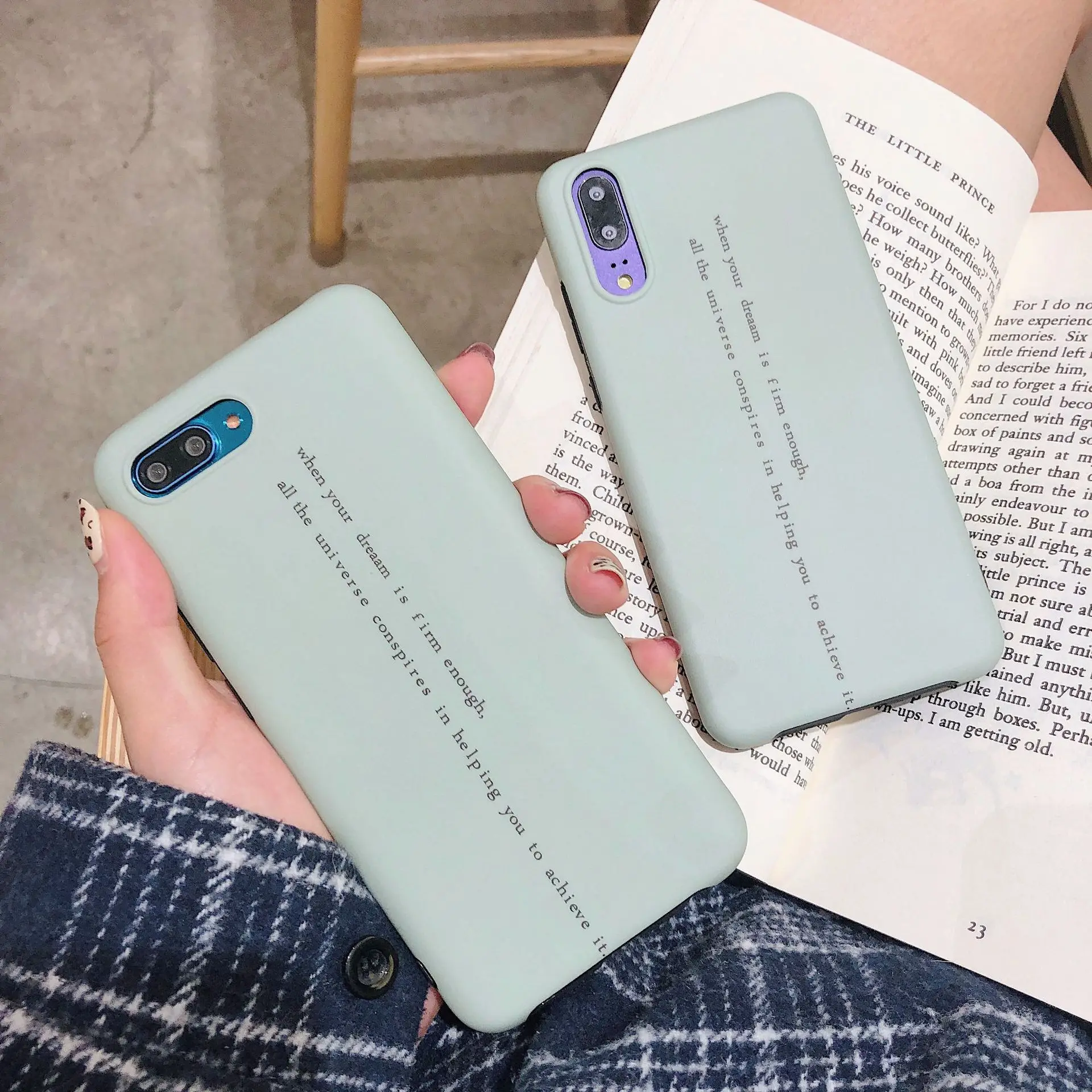 Korean Style Simple Word Case For Huawei P20 30 Pro Mate 10 20 Fashion Soft shell Nova 3 3i 4 2S Cover Coque |