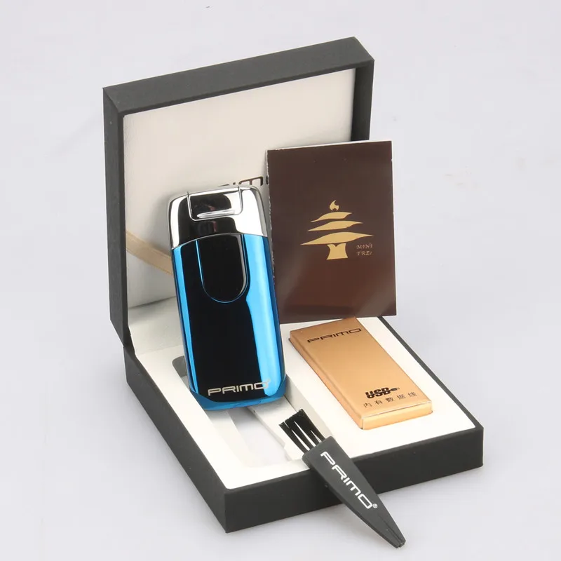 Дуговая зажигалка ветрозащищенная электронная USB зарядка сигарет курить