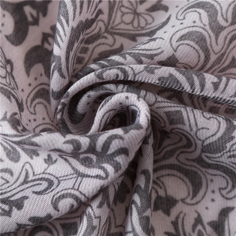 

Hot Sale 2019 New Design China Floral Viscose Shawl Scarf Ladies Fashion Vintage Print Pashmina Foulard Femme Muslim Hijab Snood