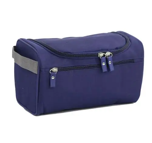 Blue Подвесная дорожная косметичка, косметичка для макияжа, косметичка для мытья на ночь, косметичка для бритья, сумка-Органайзер для мужчин и женщин, большая ВМЕСТИТЕЛЬНОСТЬ - Color: Blue