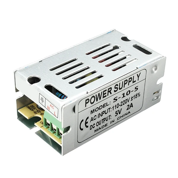 AC 110 220V DC/DC 5V 2A 10 Вт Светодиодный драйвер переключатель Питание трансформатор для