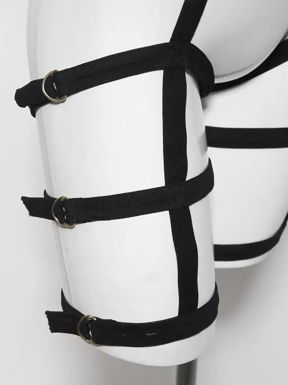 2017 новая мода пастельный гот женское сексуальное нижнее белье нога бюст бандаж