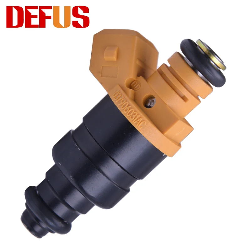 DEFUS Bico 8x Топливная форсунка OEM 037906031AC для Au-di A4 A6 VW Passat 2.8L впрыска топлива бензин 078133551BA