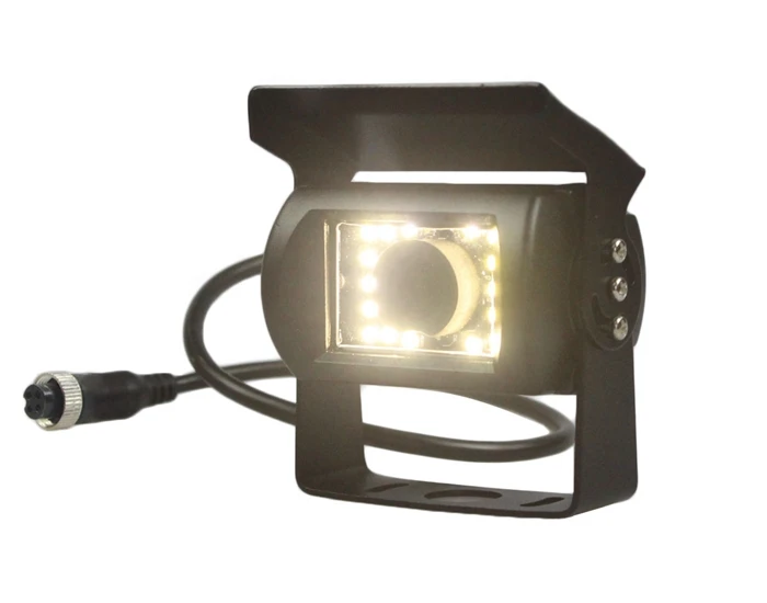DIYKIT Водонепроницаемый 4PIN 12 V-24 V HD фургон автобус грузового автомобиля заднего вида для парковки Камера автомобиля Камера светодиодный Цвет Ночное видение