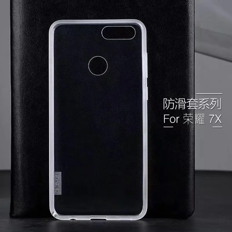 Чехол для Honor Enjoy 7s 8 Plus X-Level прозрачный чехол телефона Huawei Y6 Y9 2018 ультратонкий