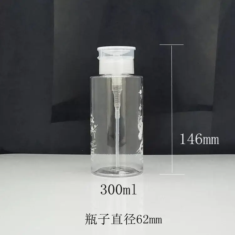 10pcs Push Down Empty Pump Dispenser Clear Bottle Makeup Container PP Press The High Quality New Arrival Travel Bottles | Дом и сад