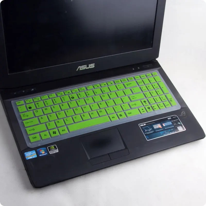Новый силиконовый чехол для клавиатуры Asus A550V K550L W518L R510D Y581C X550V R500V R500X R505 X55V G51 G53 G60
