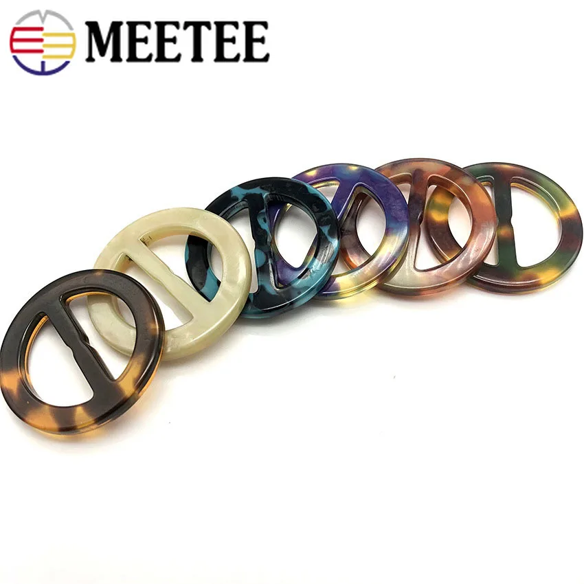 Meetee 5/10 шт. 14-50 мм металлический-хомут с круглым воротником для мальчиков и девочек Тройная Пряжка бюстгальтера кольца Ползунки ремешок настроить пряжку застежка пошив одежды «сделай сам» аксессуар