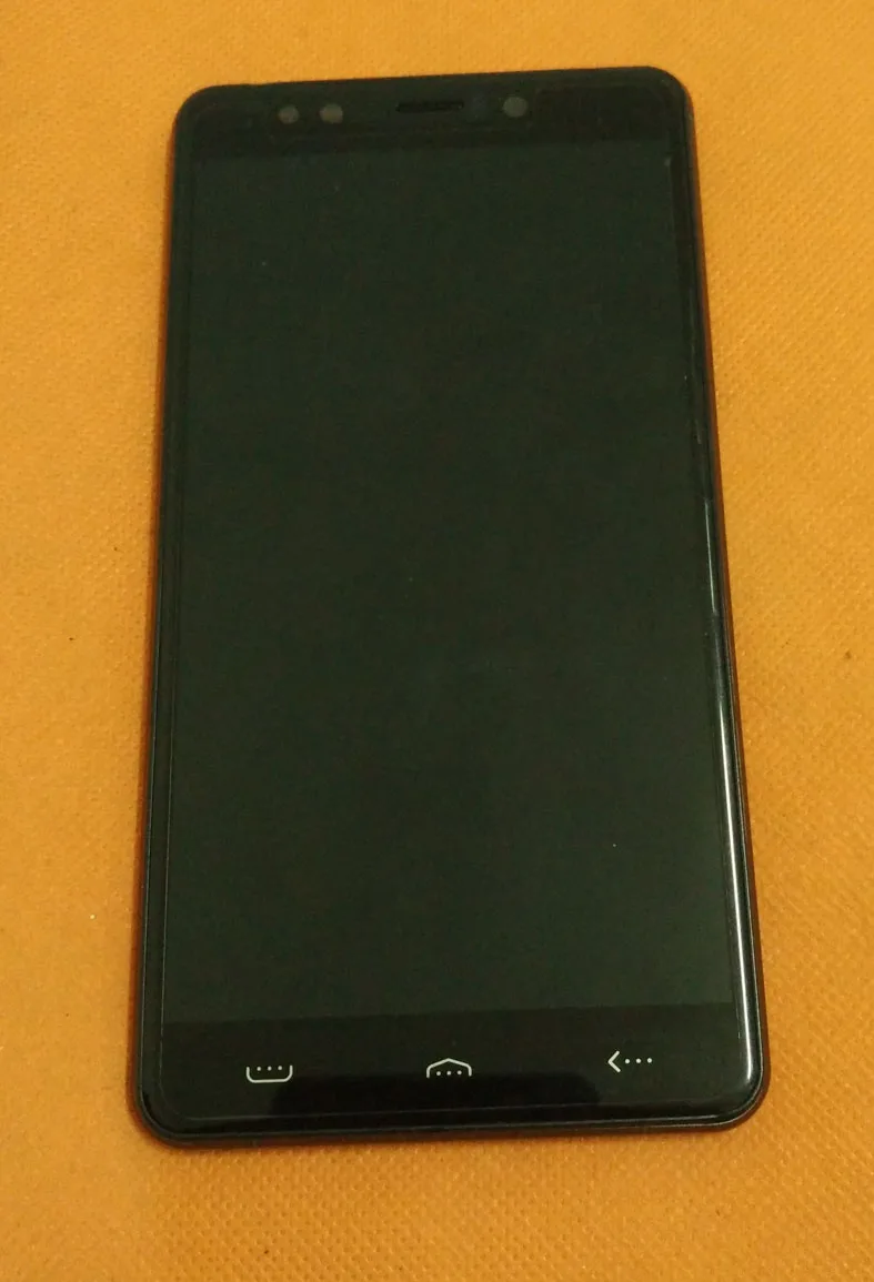 Оригинальный фронтальный ЖК-дисплей + дигитайзер сенсорный экран + рамка для фототелефона HT10 MT6797 Helio X20 Deca Core 5,5 