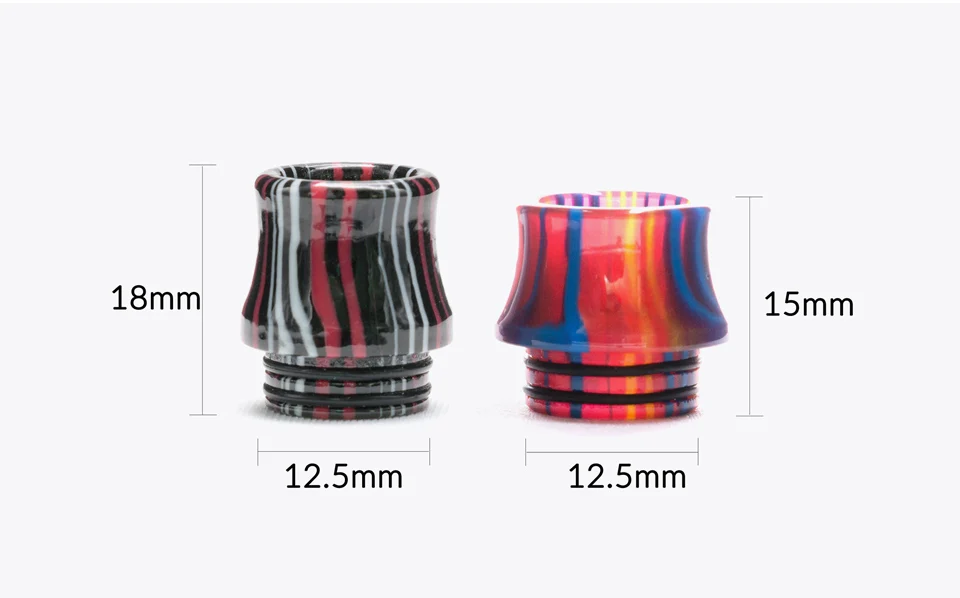 Volcanee 810 капельный наконечник смоляный мундштук для V8 Big Baby V12 Prince Sticke V8 аксессуары для электронной сигареты капельный наконечник 810