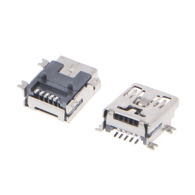 10 шт. мини USB Type B 5 контактный гнездовой разъем для зарядки мобильный телефон|connector