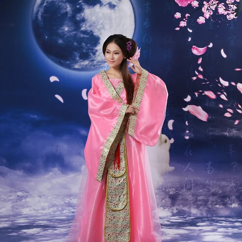 

New Luxury Women's Cosplay Costume Dance Clothes Fairy Princess Tang Suit Hanfu Queen Chinese Ancient Clothing