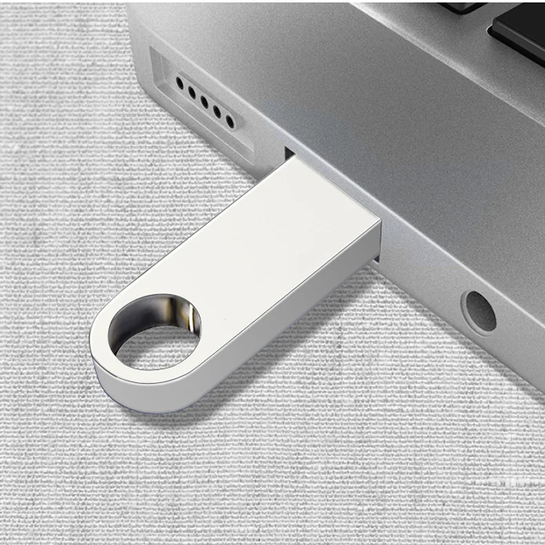 USB флеш-накопитель 64 ГБ 32 ГБ 16 ГБ 8 ГБ 4 ГБ флеш-накопитель водонепроницаемый металлический серебристый u-диск memoria cel usb флешка подарок логотип на заказ