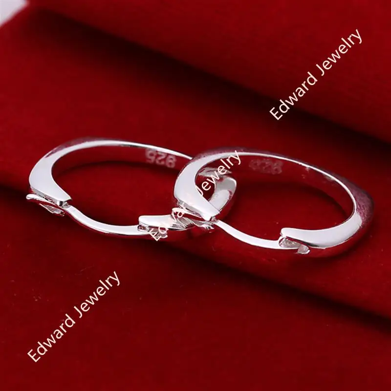 E123 new fashion brand 925 silver earrings jewelry bijoux for women wholesale | Украшения и аксессуары