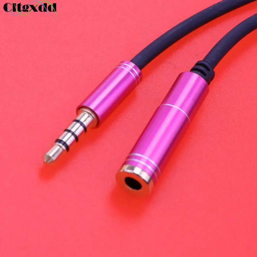 

cltgxdd 3.5mm Headphone conversion Cable Male to Female Aux Audio Extension Cable CTIA and OMTP bidirec'tional transfer