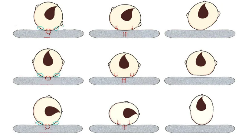 Новорожденный младенческий подголовник спальный позиционер различные милые детские подушки предотвращают плоскую головку форменная Подушка дышащая