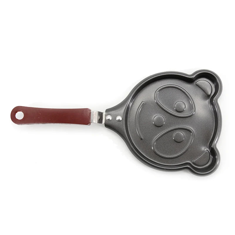 Антипригарная сковорода из алюминиевого сплава с изображением панды для