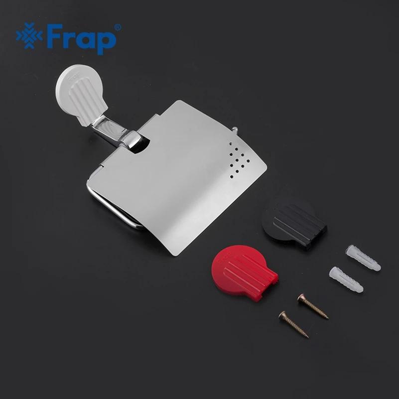 Держатели для туалетной бумаги FRAP цветные настенные держатели из цинкового