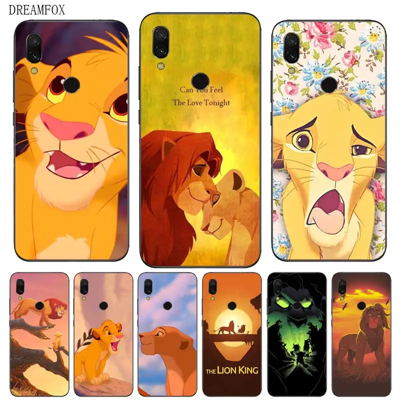 N389 Simba Прохладный Мягкий ТПУ силиконовый чехол для Xiaomi Redmi Note 3 4 4X5 5A 6 7 Pro