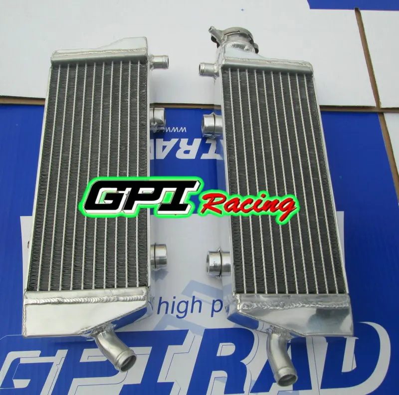 GPI RH & LH алюминиевый радиатор для KTM sx f/sxf 250 350 450 2011 2012 11 12|Охлаждение двигателя и