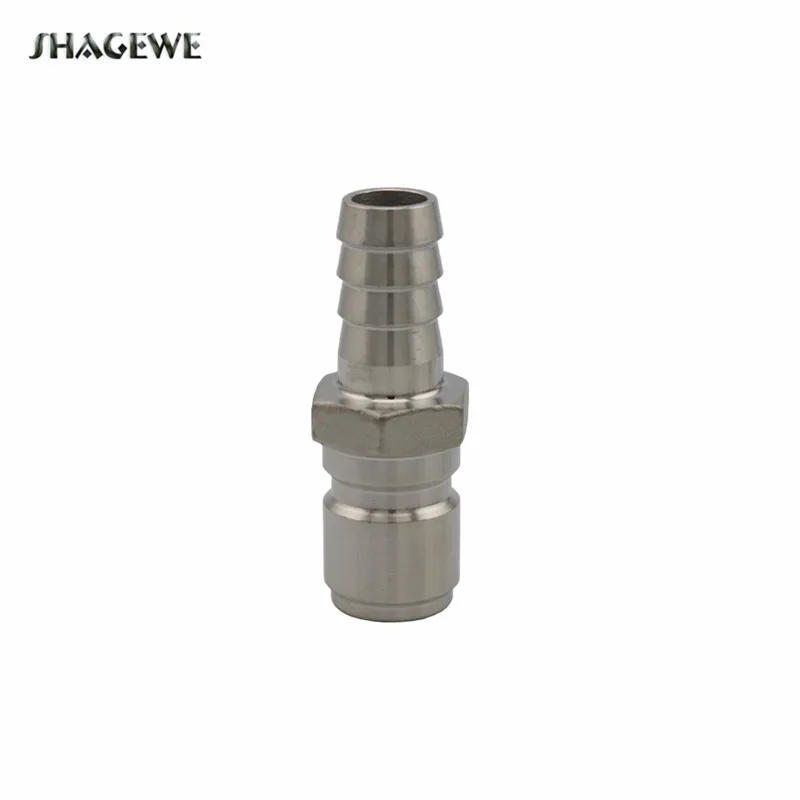 

304 Stainless Steel 1/2"Barb Male Quick Disconnect for Homebrew Tun Kettle Fitting Connector