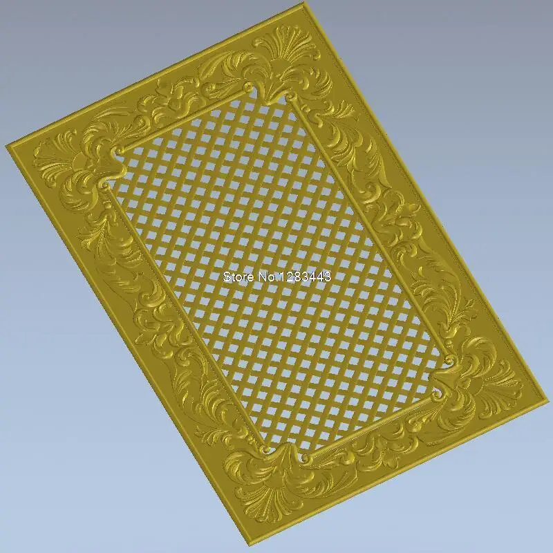 Высококачественная новая 3D модель для украшения мебели с ЧПУ резная фигурка