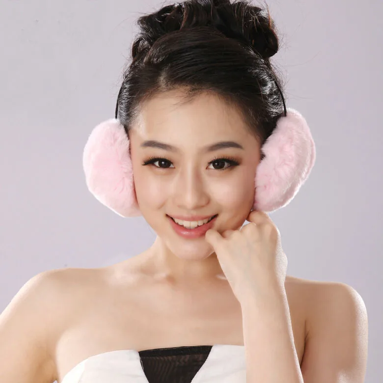 

Earmuffs earmuffs autumn and winter rex rabbit hair ear cover sub- winter female hair bands hair pin hairpin hair band