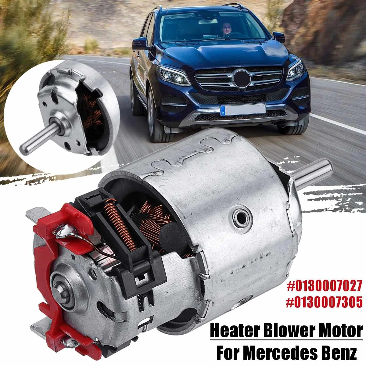 Автомобильный нагреватель, воздуходувка, двигатель для MERCEDES BENZ 0130007027 0130007305, автомобильные аксессуары, замена
