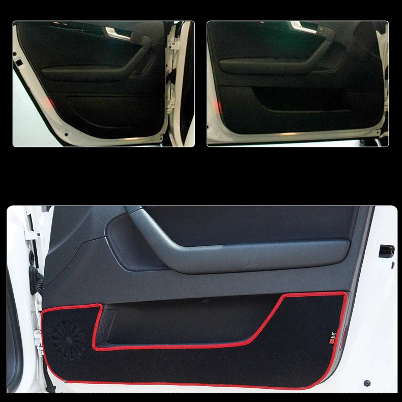 4 шт. защитные коврики для дверей из ткани декоративные подушечки Audi A3 до 2013