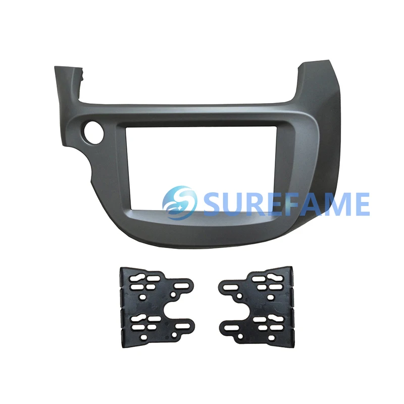 Двойной Din Автомобильный Набор для Honda Jazz Fit 2008-2013 RHD& LHD Авто панель фасции аудио DVD рамка Лицевая панель адаптер