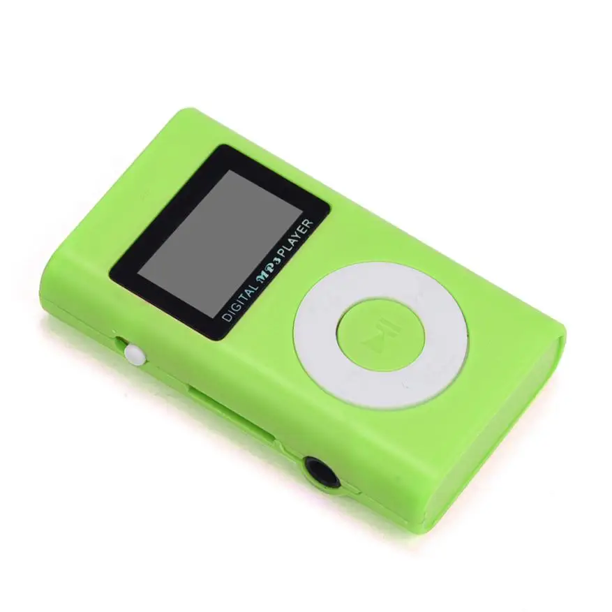 HIPERDEAL Модный USB мини MP3-плеер ЖК-экран Поддержка 32 ГБ Micro SD TF карта клип Музыка Медиа