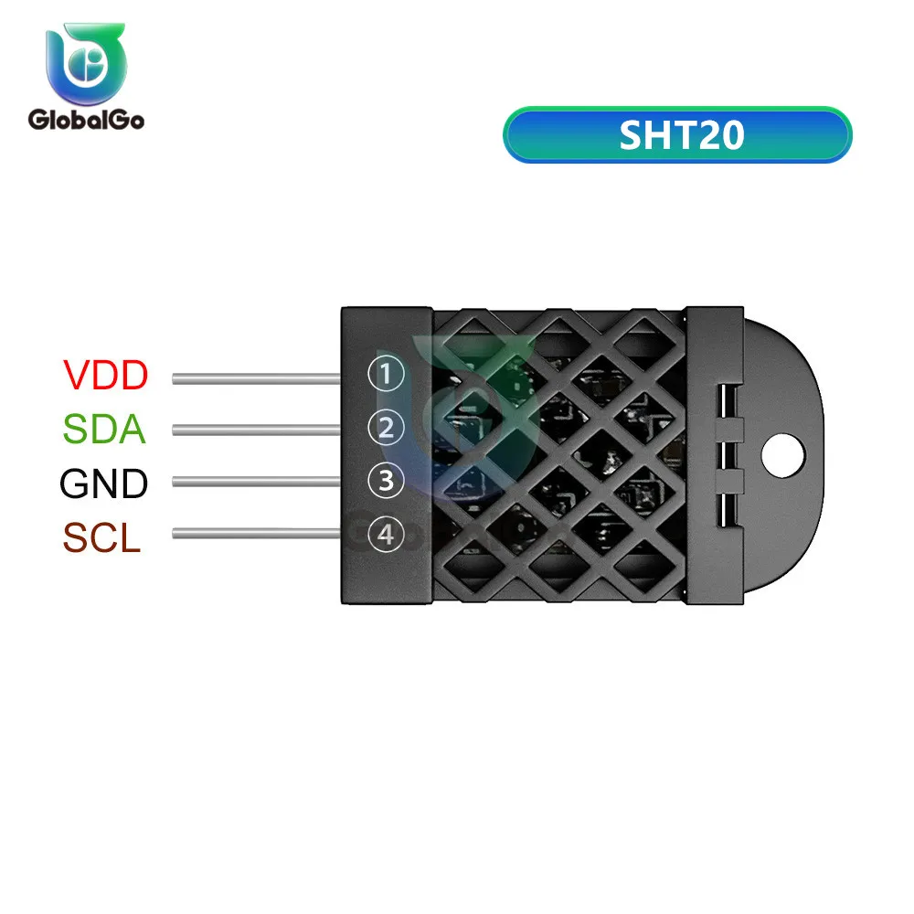 SHT20 DHT12 DHT11 AM2302 DHT22 SHT20 цифровой модуль датчика температуры и влажности для Arduino высокой точности - Цвет: SHT20