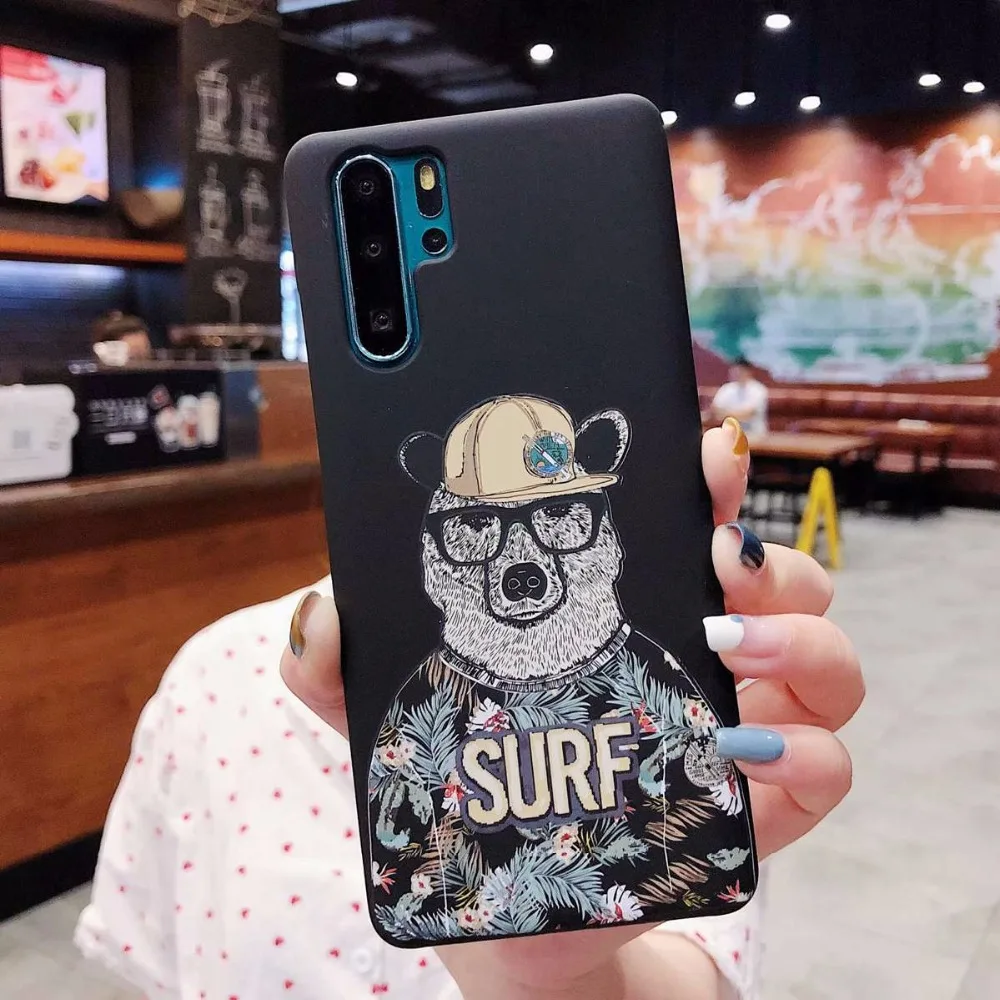 Для huawei P20 P30 Pro P30 Lite чехол Роскошный ультра-тонкий светящийся PC задняя крышка для Honor 9 10 7X8X8 Lite полный защитный чехол