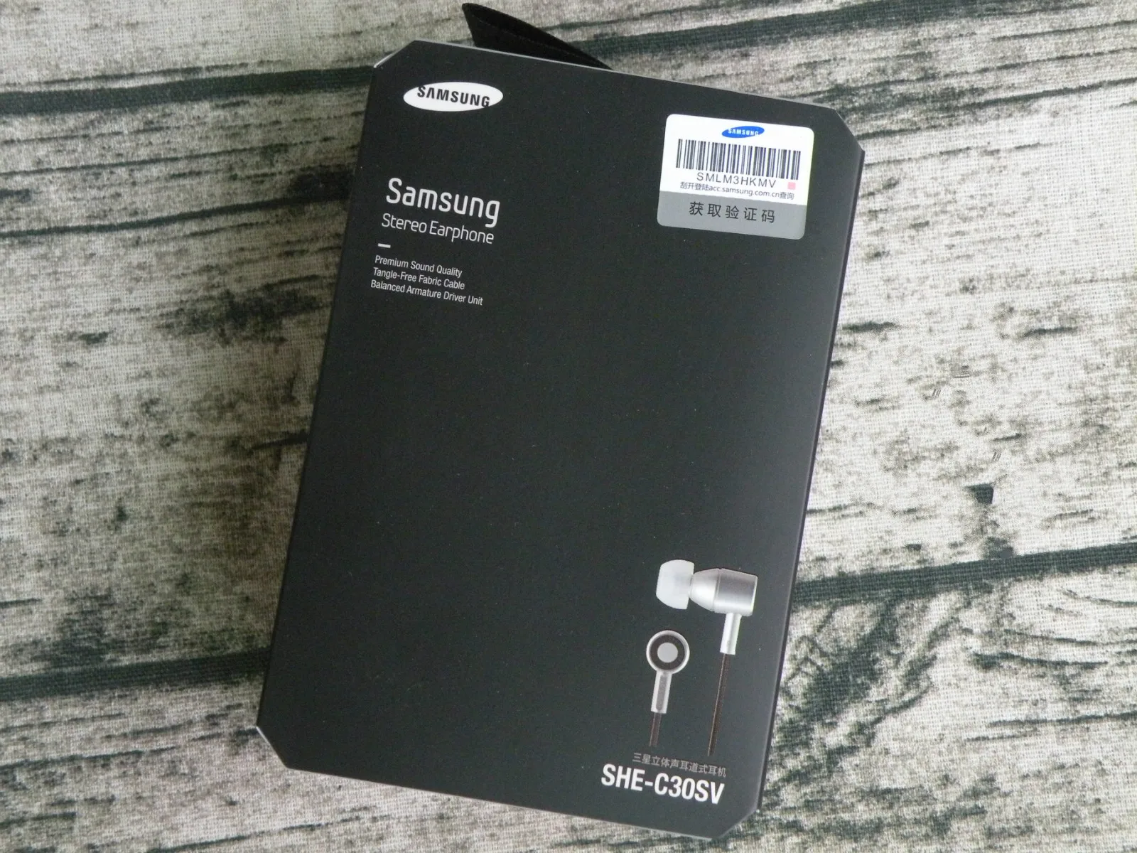 Оригинальные спортивные наушники samsung SHE-C30, стерео наушники-вкладыши для смартфонов samsung Galaxy S6 S7 и т. Д