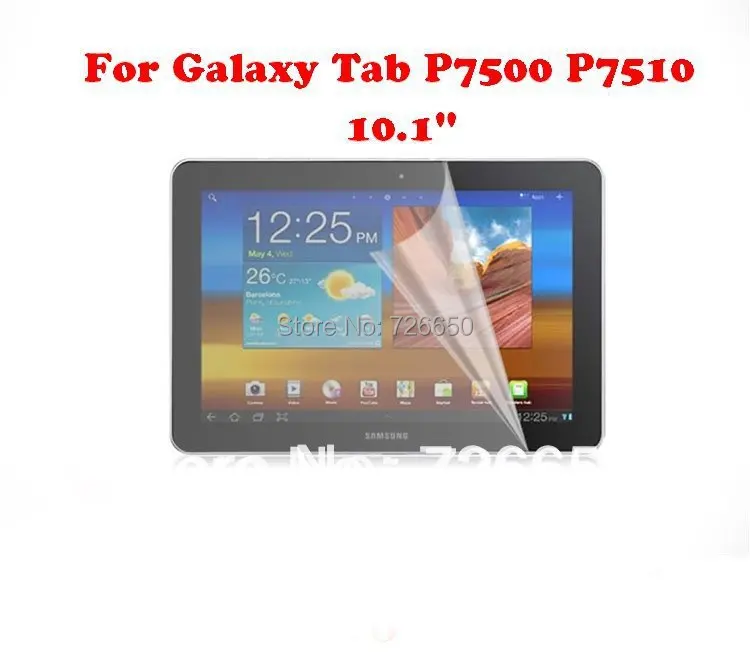 

High Clear Transparent Screen Protector / Guard For Samsung Galaxy Tab 10.1" P7510 P7500 With Retail Package
