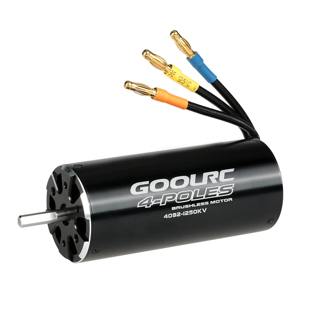 Оригинальный бесщеточный двигатель GoolRC 4092 1250KV и куртка водяного охлаждения 40 л
